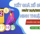 Dự đoán XSNT 26/8/2022 chốt KQXS VIP Ninh Thuận