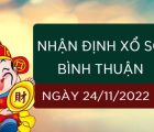 Nhận định xổ số Bình Thuận ngày 24/11/2022 thứ 5 hôm nay