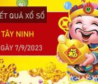 Thống kê XSTN 7/9/2023 dự đoán chốt bao lô Tây Ninh