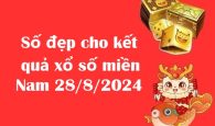 Số đẹp cho kết quả xổ số miền Nam 28/8/2024