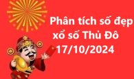 Phân tích số đẹp xổ số Thủ Đô 17/10/2024