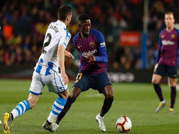 Dembele có thể chơi tốt cả 2 chân