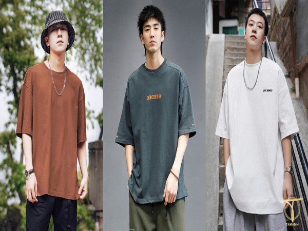 Học cách phối đồ với áo thun form rộng nam khiến bạn chất lừ