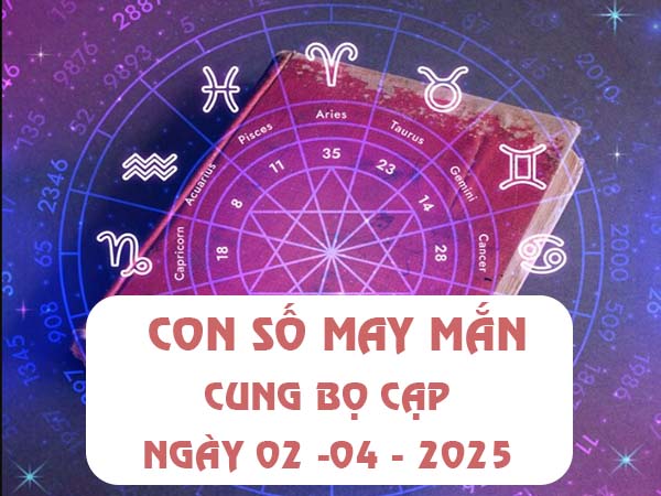 Con số may mắn của Bọ Cạp ngày 2/4/2025 giúp thành công 2