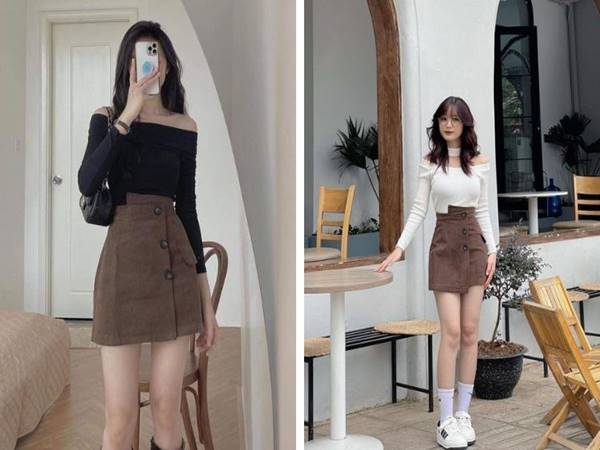 Chân váy chữ a mặc với áo gì đẹp nhất cho các nàng thơ