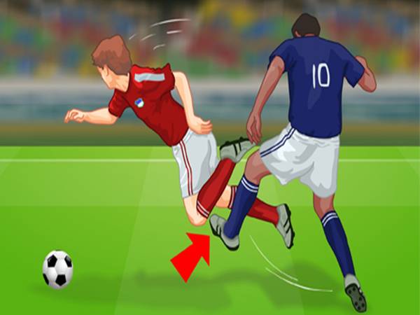 Khái niệm phạm lỗi trong bóng đá